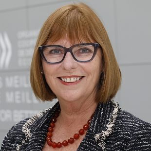 Official Portrait of the NZ Ambassador  .H.E. Ms Caroline Bilkey, New Permanent Representative for New Zealand 